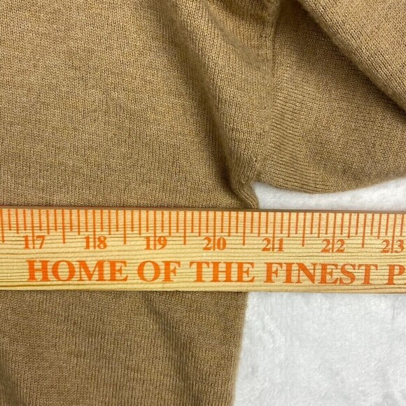 Gap Merino Wool Sweater Womens Small Brown V-neck Lightweight Casual Pullover - Picture 4 of 8